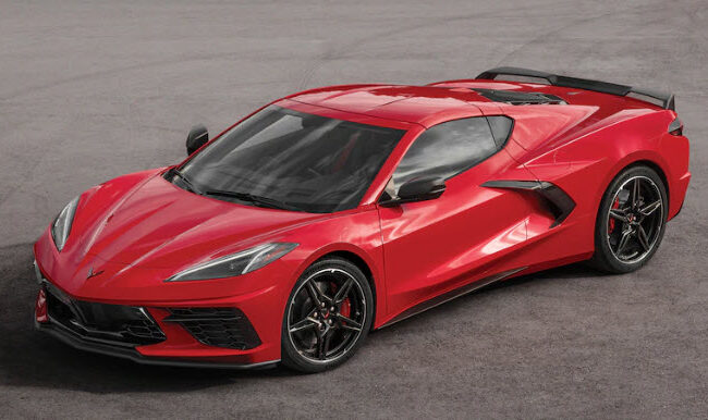 2020 Chevrolet Corvette Stingray Rental Los Angeles Beverly Hills Hollywood CA