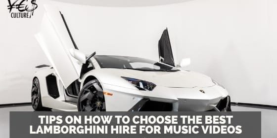 Lamborghini hire for music videos