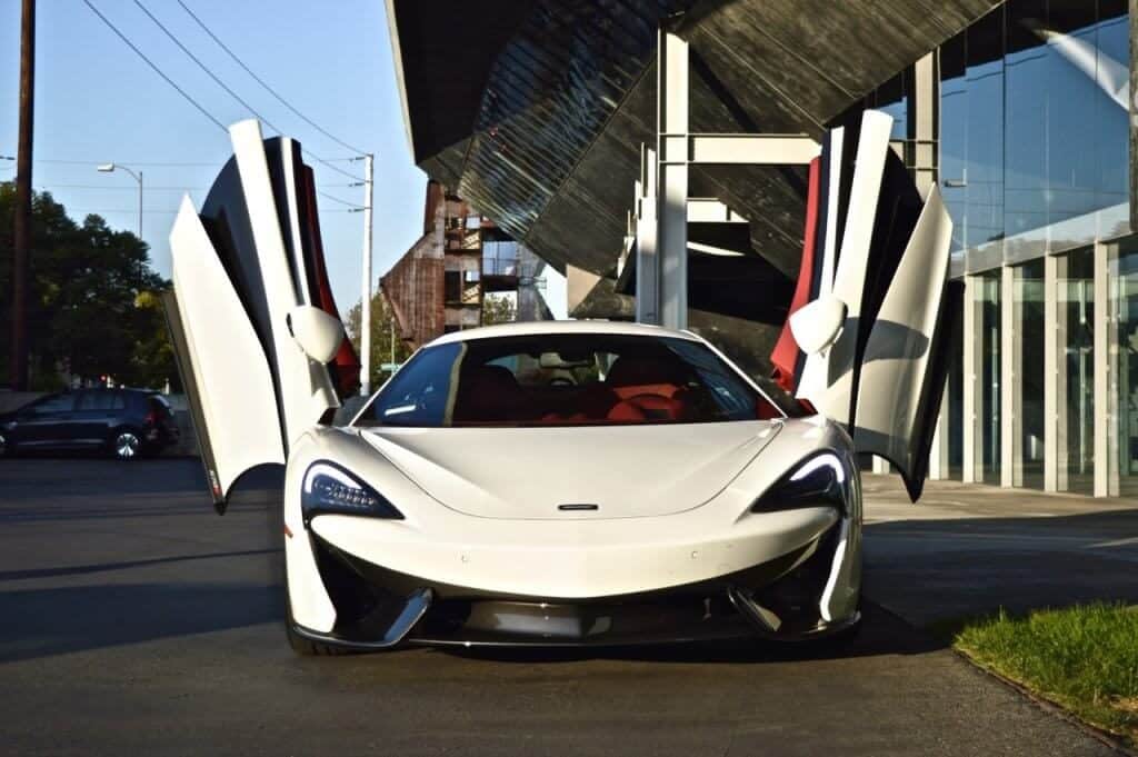 McLaren 570s rental for video shooting