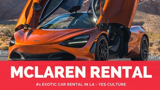 mclaren rental Los Angeles – Blog Banner