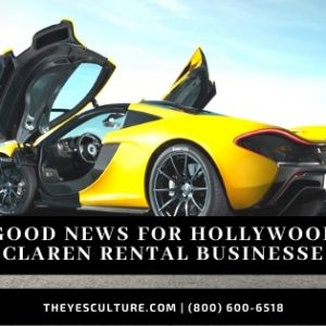 Hollywood McLaren rental